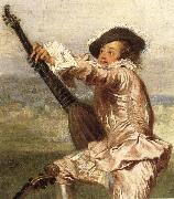 Details of The Music-Party Jean-Antoine Watteau